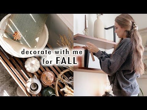decorating for FALL + back home to LA | XO, MaCenna Vlogs