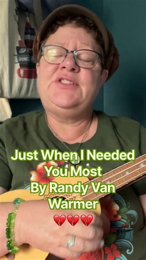 Just When I Needed You Most by Randy Van Warmer. Full song is up on my channel! 🤟🏻