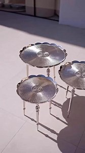 Metal Table set | Luxury International Window Shopping 2.0