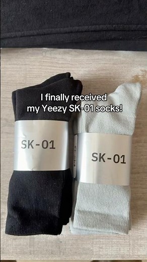 I received the new Yeezy socks SK-01! #yeezy #ye