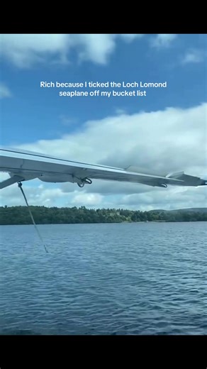🥺🛩️ #lochlomondseaplane #cameronhouse #lochlomond #seaplane #fyp