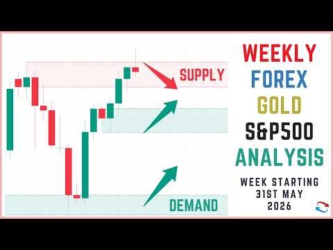 Supply And Demand Weekly Forex Forecast including Gold and S&P 500