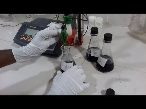 Fabric pH test, ISO 3071