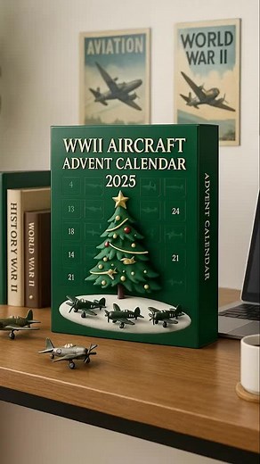 13 reactions | Unwrap daily surprises with this professionally crafted advent calendar, featuring high-quality WWII aircraft replicas! Perfect for history buffs & aviation enthusiasts. ️✨ #WWIIHistory #AviationLovers | Superioir | Facebook