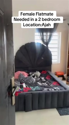 Rent:1m yearly Service charge:200k Caution:100k Agency:150k Room will be empty #flatmates #lekkisharedapartment #sharedapartmentsinlagos #sharedapartment #roommates