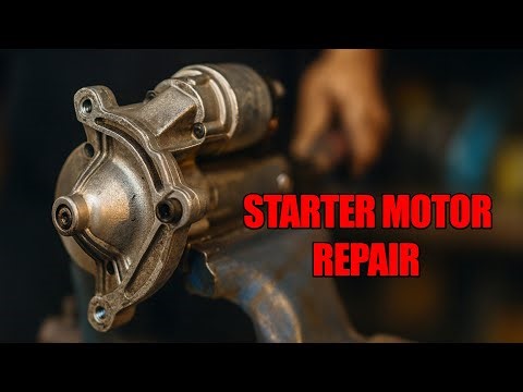 Starter Motor Repair Step-by-Step | Auto Repair Training
