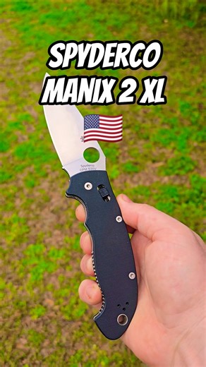 The Spyderco Manix 2 XL Is A Great Monday Carry #shorts #usamade #knifecommunity #edc