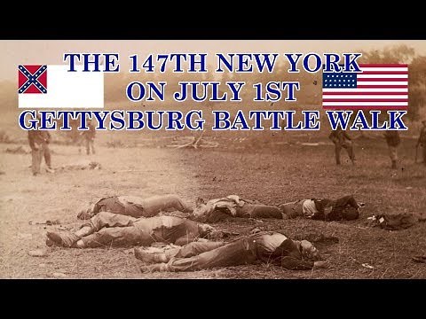 The 147th New York on July 1st - Gettysburg Battle Walk with Ranger Zach Siggins