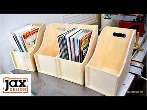 Make some large Magazine/File Boxes