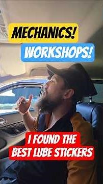 Check out these Service Stickers - Only the best for GWM - QUALITY AUSSIE MADE LUBE STICKERS