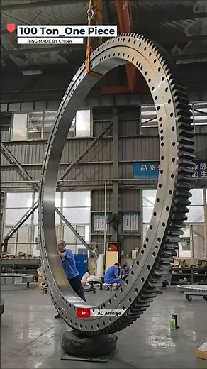 China Made World Record- Biggest single piece Forged Ring #shorts