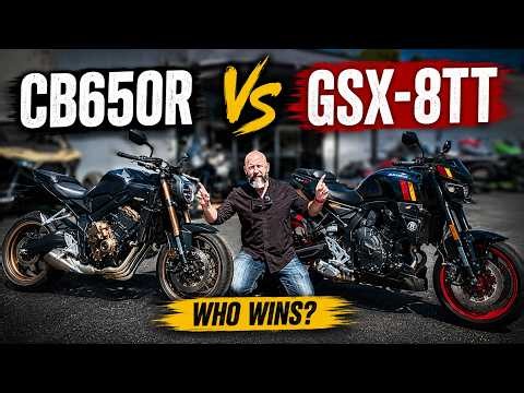 Honda CB650R vs Suzuki GSX-8TT | Which One Wins?