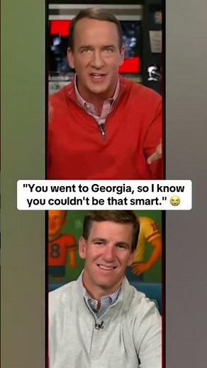 Peyton Manning tells us about his first interaction with Brock Bowers 🤣