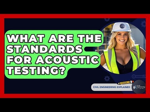 What Are The Standards For Acoustic Testing? - Civil Engineering Explained