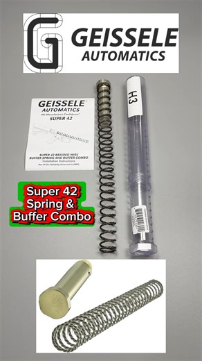 Geissele Super 42 Buffer Combo – Why the 3 Strand Braided Spring Matters