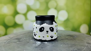 Hand-painted Terracotta Pot | With Drainage | Cactus& Cacti Planters | Panda - Etsy