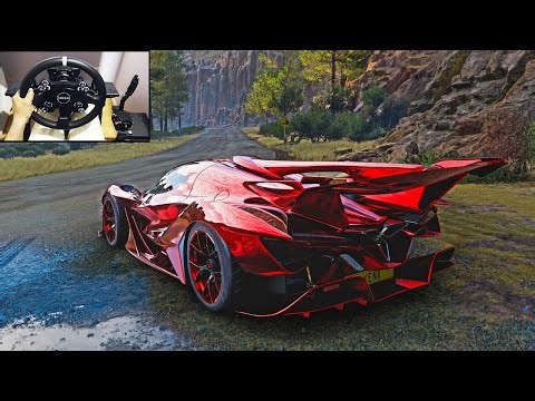 1400HP Apollo Intensa Emozione | Forza Horizon 5 | Steering Wheel Gameplay
