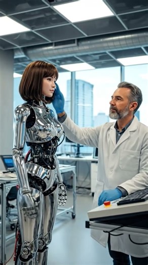 advanced AI humanoid robot girl #ai #shorts #airobot