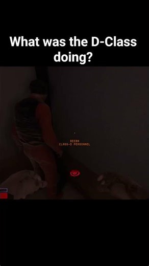 D-Class Behavior #scp #gaming #scpsl #scpsecretlaboratory #scpslfunnymoments #scpslmultiplayer