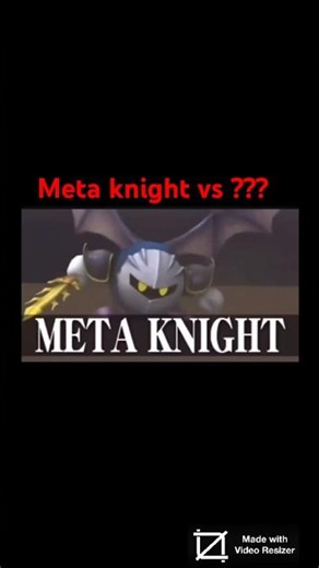 Meta knight vs ??? Vs battle wiki trailer