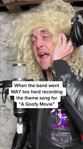 Goofy Movie Throwback Song Recording