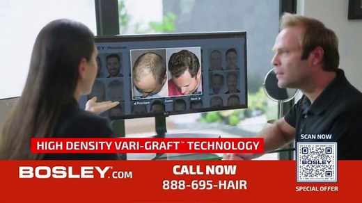 Bosley TV Spot, 'I Got My Real Hair Back'