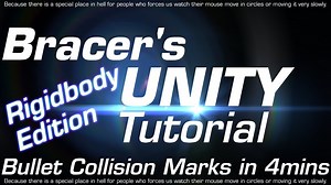 How to leave a Bullet Mark in 4 Mins ! [RigidBody Edition]