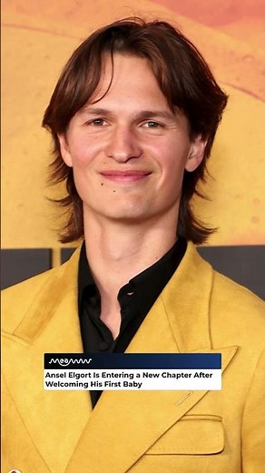 Ansel Elgort Welcomes His First Baby