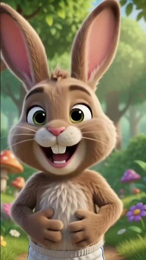 Slow and Steady Wins the Race | Rabbit vs Tortoise 1 Minute Cartoon Story | #cartoonstory #shorts