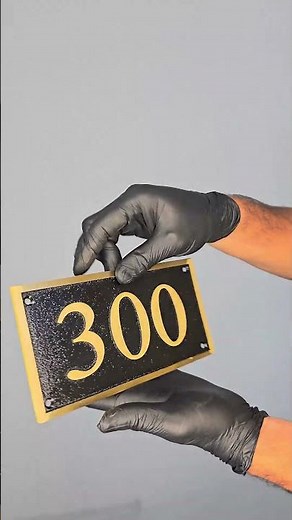 Custom Address Plaques | Cast Bronze & Brass House Number Plaques