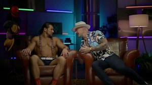Snickers TV Spot, 'Bad Jokes' Featuring Baron Corbin, Madcap Moss