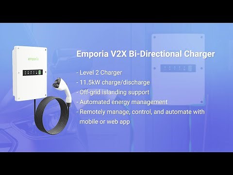 Emporia V2X Bi-Directional Charger