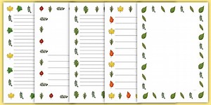 Leaf Page Borders