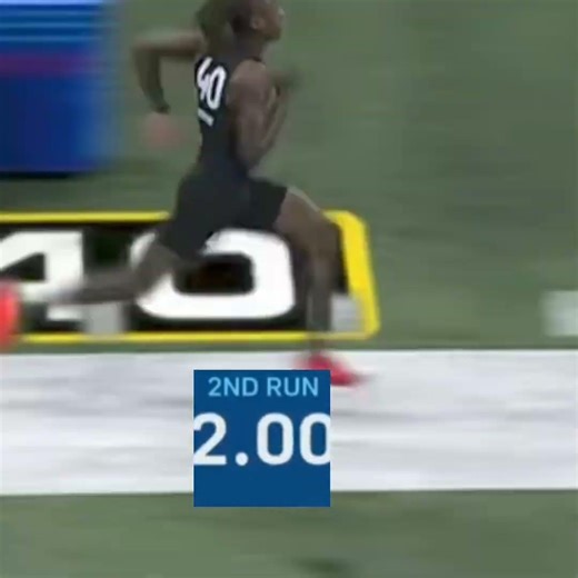 When Xavier Worthy Ran A 2.00 40 Yard Dash #shorts #trending #viral #relatable#football#nfl#auracat