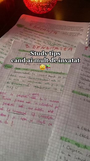 Cum sa inveti eficient?📈📚 #fyp #invatat #study #studytok #studytips TikTok