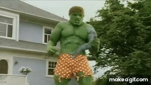 Scary Movie 3 (2003) - Hulk vs Aliens on Make a GIF