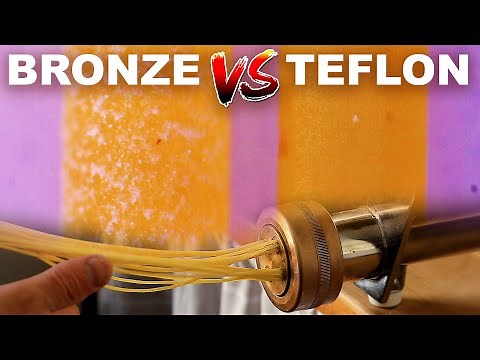 Why people prefer bronze die pasta to 'normal' pasta