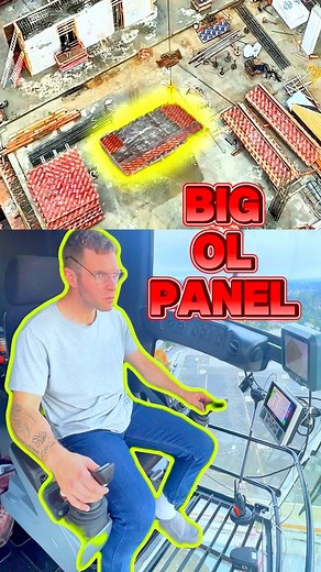 Tower crane work #crane #craneoperator | HEAVY BROWN