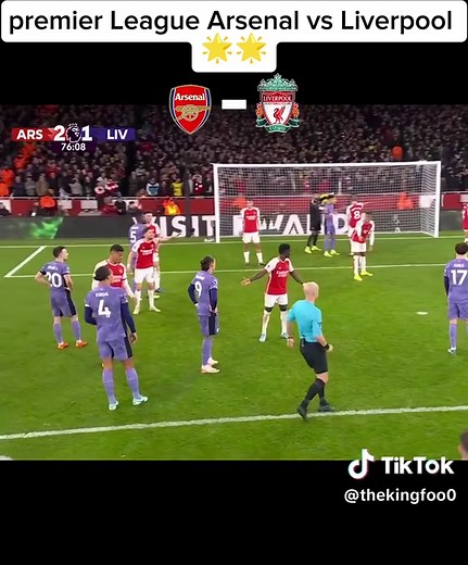 Arsenal vs Liverpool: Premier League Showdown Highlights