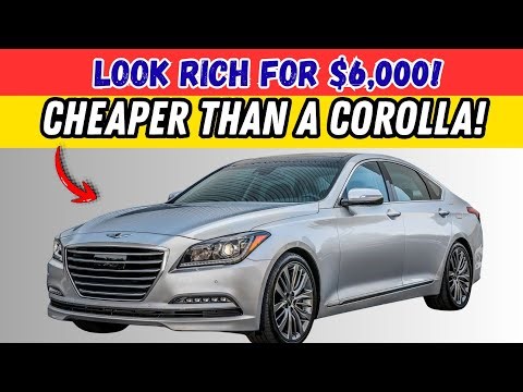 4 Cheap LUXURY Cars EVERYONE IGNORES (But They Are Actually Absolute Goldmines)