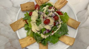 Creamy and lemony dressing with a bite. This tahini dressing is versatile and can be paired with your favorite salad or even used as a dip for vegetables. Full recipe: bit.ly/Lemontahinidressing. Watch and let us know if you make this recipe! 👇🏼🍋🥗 #lemonjuiceday #dressing #saladdressing #salad #recipe #dietitianapproved #dietitian #healthyrecipe #healthy #tahini | Cooper Aerobics
