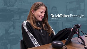 Insurance can cover the iPad-based QuickTalker Freestyle communication device! Our team of insurance specialists use our unique streamlined process to help you secure a QuickTalker Freestyle communication device as quickly and as easily as possible. Get started by meeting with a QuickTalker Freestyle specialist: >> http://www2.ablenetinc.com/funding_support
