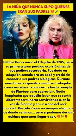 LA NIÑA ADOPTADA QUE CONQUISTÓ EL MUNDO DEL ROCK 😢🎤