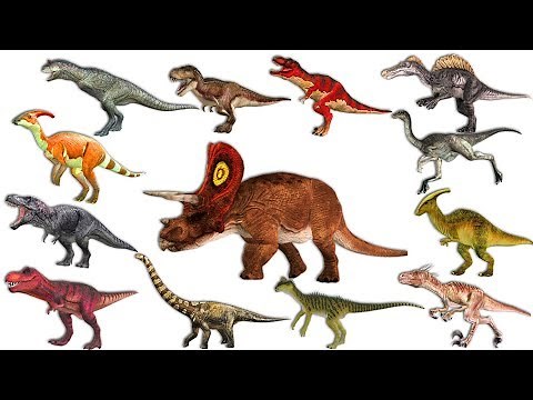 Cartoon Dinosaurs Names And Sounds For Kids | Dinosaurs 3D Animation For Children