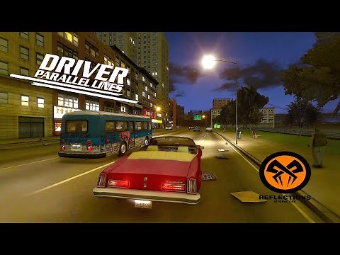 Driver Parallel Lines (1978) Gameplay: - Raytracing GI - (4K60FPS)