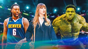 DeAndre Jordan As Taylor Swift And The Best Athletes' 2023 Halloween Costumes