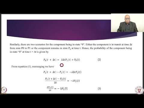 Week 4 : Lecture 20 : Markov Model