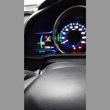 How to adjust Honda Fit Hybrid clock
