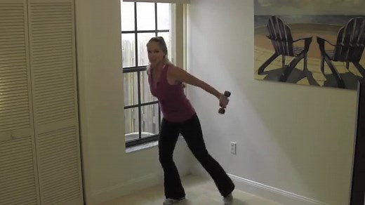 Stride & Strength - Full 36 Minute Walking Workout with Dumbbells for Weight Loss