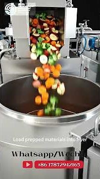 Demonstration of the Low-Temperature Vacuum Frying Process